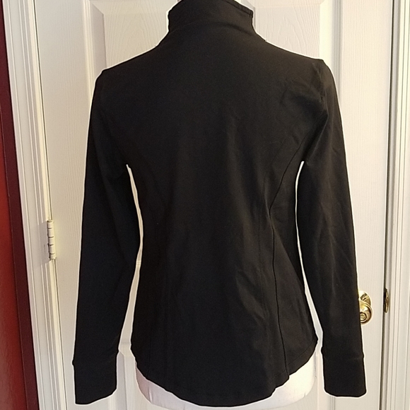 NWOT Blyse Black with Gold Studs/Zipper Jacket XS - Picture 3 of 5